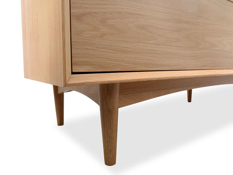 3 Drawer Chest Scandinavian Design- Natural.