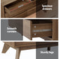 Designer Living Australia 6 Drawer Lowboy Walnut.