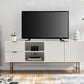 Entertainment Unit Honeycomb White.