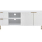 Entertainment Unit Honeycomb White.