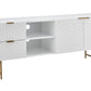 Entertainment Unit Honeycomb White.