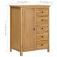 Tallboy Wardrobe Oak 76x52x105cm