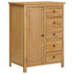 Tallboy Wardrobe Oak 76x52x105cm