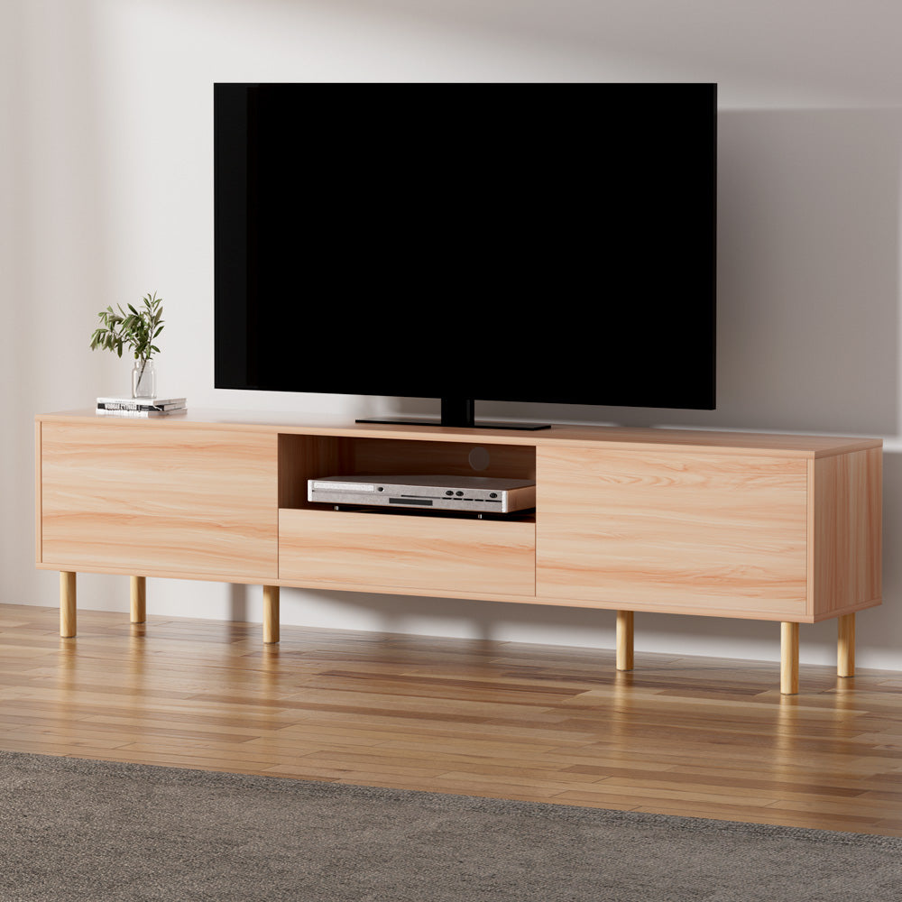 Entertainment Unit TV Stand Cabinet Storage Drawers Display Shelf 180CM.