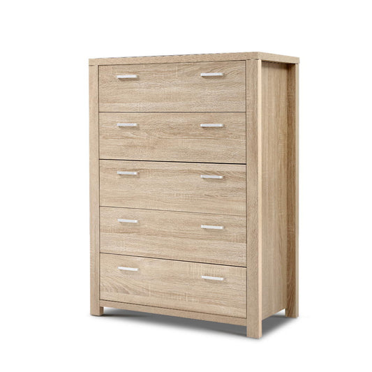 Artiss 5 Chest of Drawers Tallboy