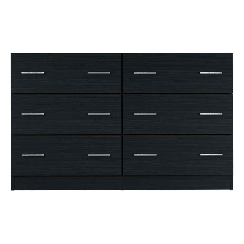 Artiss 6 Chest of Drawers Cabinet Tallboy Black