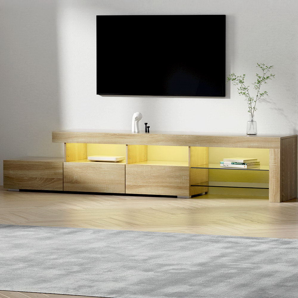 TV Cabinet Entertainment Unit LED 215cm.